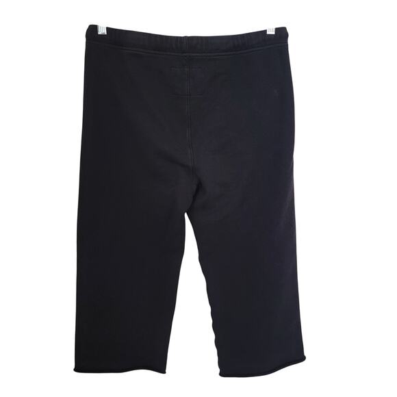 Frank & Eileen CATHERINE Triple Fleece Sweatpant Black Medium Drawstring Pull On - Picture 7 of 14